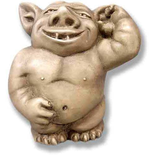 Picc-A-Dilly Ear 3"H Gargoyle Sculpture - XoticBrands Home Decor