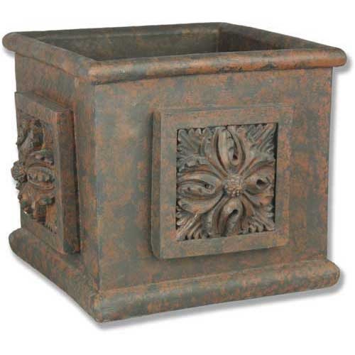 Carlo Square Pot 12 Garden Planter - XoticBrands Home Decor