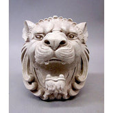 Castle Lion Head Animal Sculpture, Home Decor, XoticBrands, XoticBrands Home Decor