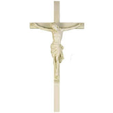 Corpus 32" with Cross Religious Sculpture - Religious, Religious, XoticBrands, XoticBrands Home Decor