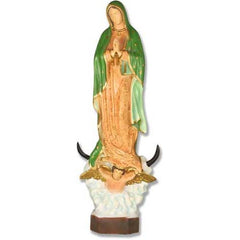 Our Lady Of Guadalupe 32 Religious Sculpture - XoticBrands Home Decor