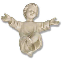 Infant Baby Jesus 10.5"H Religious Sculpture - Religious, Religious, XoticBrands, XoticBrands Home Decor