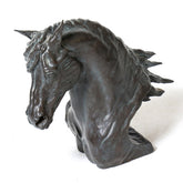 Horse Head bronzed Animal Sculpture, Home Decor, XoticBrands, XoticBrands Home Decor