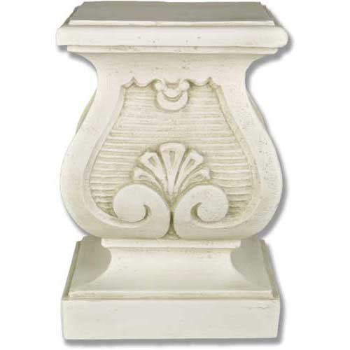 Barga Pedestal 15.5 Sculpture - Architectural, Architectural, XoticBrands, XoticBrands Home Decor