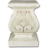 Barga Pedestal 15.5 Sculpture - Architectural, Architectural, XoticBrands, XoticBrands Home Decor