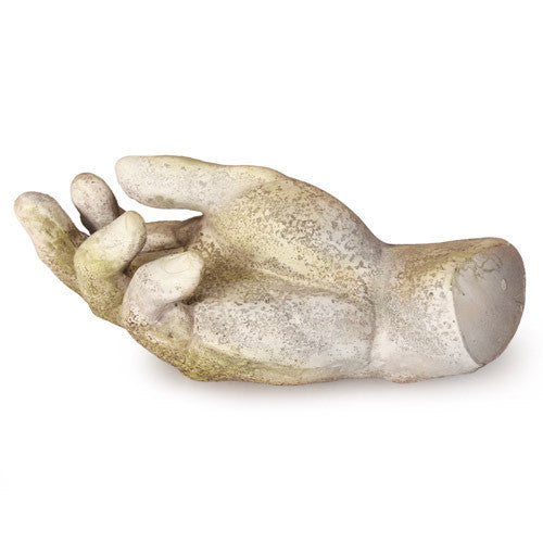 Earthen Hand Of David Garden Display - XoticBrands Home Decor