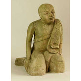 Chinese Monk 20 Display Sculpture, Home Decor, XoticBrands, XoticBrands Home Decor