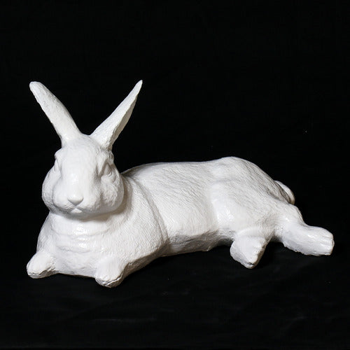 FIELD RABBIT Animal Sculpture, Home Decor, XoticBrands, XoticBrands Home Decor