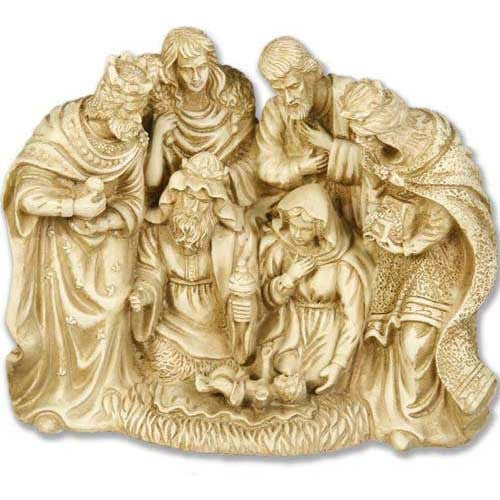 Centered Nativity 10 Religious Sculpture - XoticBrands Home Decor