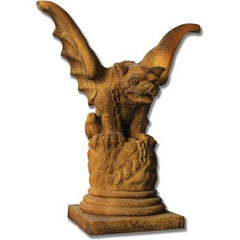 Castle Gate Gargoyle Ped 31 Gargoyle Sculpture - XoticBrands Home Decor