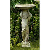 Cherub Mio Birdbath 48 Seasonal Sculpture, Home Decor, XoticBrands, XoticBrands Home Decor