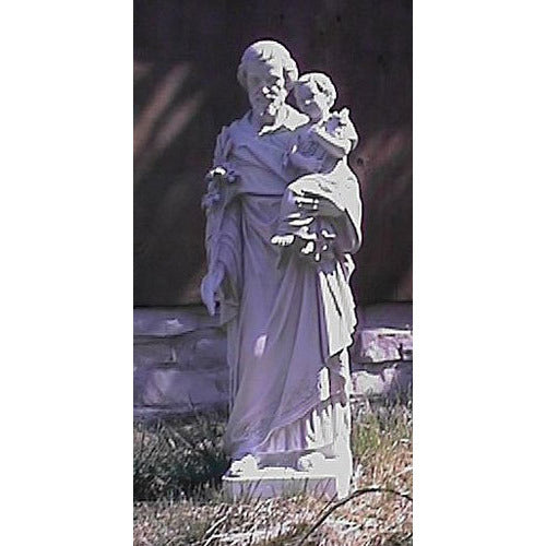 Saint Joseph,Child W/Cross 38 Large Sculpture, Home Decor, XoticBrands, XoticBrands Home Decor