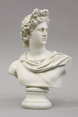 Apollo Bust Small 14 H Busts Sculpture, Home Decor, XoticBrands, XoticBrands Home Decor