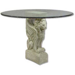 Winged Lion Console Base 32 - Architectural Tables & Table Bases - XoticBrands Home Decor