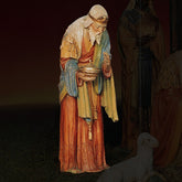 SAINT BALTHAZAR WISEMAN FOR LIFESIZE SET Animal Religious Sculpture, Religious Decor, XoticBrands, XoticBrands Home Decor