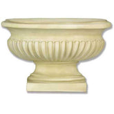 Oval Flute Vase 9 Garden Planter - XoticBrands Home Decor
