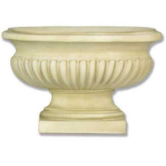 Oval Flute Vase 9 Garden Planter - XoticBrands Home Decor