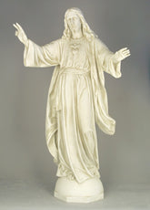 Blessing Jesus Sacred Heart 48 Animal Religious Sculpture, Religious Decor, XoticBrands, XoticBrands Home Decor