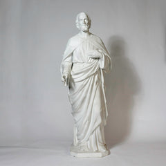 Jesus Standing Animal Religious Sculpture, Religious Decor, XoticBrands, XoticBrands Home Decor