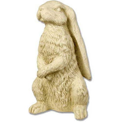 Rabbit With Long Ears 13 Garden Animal Statue - XoticBrands Home Decor