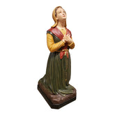 ST. BERNADETTE 43" Animal Religious Sculpture, Religious Decor, XoticBrands, XoticBrands Home Decor