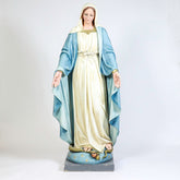 OUR LADY OF GRACE 60"H Animal Religious Sculpture, Religious Decor, XoticBrands, XoticBrands Home Decor