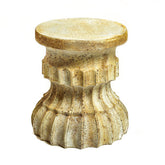 Case Pedestaliolli Sculpture - Garden, Garden, XoticBrands, XoticBrands Home Decor