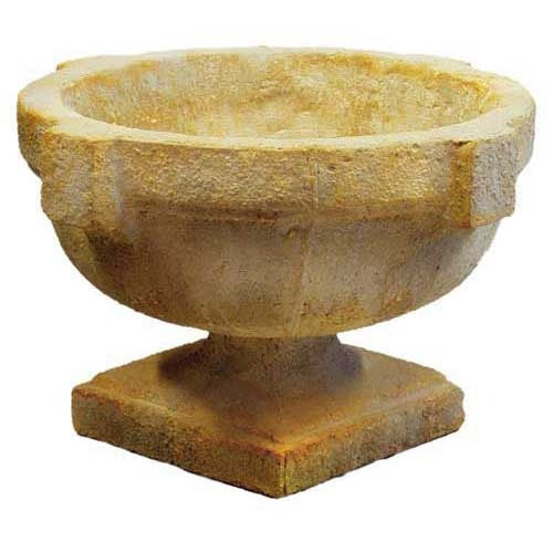 Rough Bungalow Urn 14 - Architectural Urns - XoticBrands Home Decor