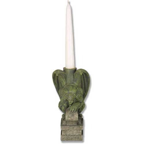 Brent Max Candleholder Gargoyle Sculpture - XoticBrands Home Decor