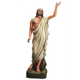 Resurrection Christ Statue (No Flag) Religious Sculpture - XoticBrands Home Decor