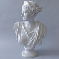 Diana Bust Small Busts Sculpture, Home Decor, XoticBrands, XoticBrands Home Decor
