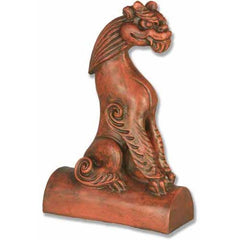 Asian Dragon Tile 15 - Architectural Finials - XoticBrands Home Decor