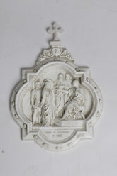 Chapel Wall Plaque Station #1 Religious Sculpture, Religious Decor, XoticBrands, XoticBrands Home Decor