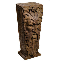Mouth Of Truth Pedestal 37 Sculpture - Architectural, Architectural, XoticBrands, XoticBrands Home Decor