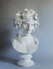 Dionysus Bust 28 Animal Busts Sculpture, Home Decor, XoticBrands, XoticBrands Home Decor