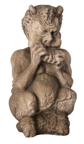 Chubby Greek Pan 14 - Greek & Roman Classical Sculpture - XoticBrands Home Decor