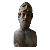 Pericles Bust 23 Animal Busts Sculpture, Home Decor, XoticBrands, XoticBrands Home Decor