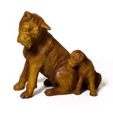 Boxer Dog And Pup Animal Sculpture, Home Decor, XoticBrands, XoticBrands Home Decor