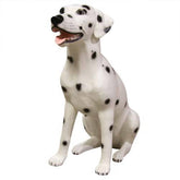 Dalmatian Sitting 24 Garden Animal Statue - XoticBrands Home Decor