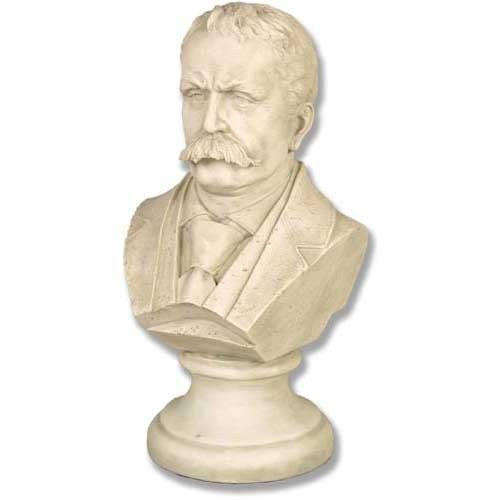 Daniel Burnham 12 - Famous Americans Busts - XoticBrands Home Decor