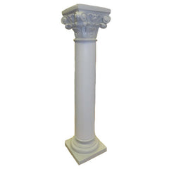 Remnant From Alter Ped 24" - Pedestal Sculpture - XoticBrands Home Decor