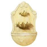 Double Shell Wall Fountain 24 Sculpture - Garden, Garden, XoticBrands, XoticBrands Home Decor