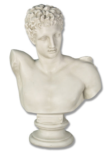 Hermes Bust Large 31 Animal Busts Sculpture, Home Decor, XoticBrands, XoticBrands Home Decor