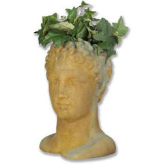 Hermes Head Planter 15 Busts Sculpture, Home Decor, XoticBrands, XoticBrands Home Decor
