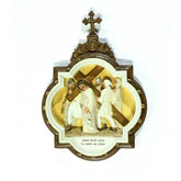 Chapel Wall Plaque Station #5 Full Color Animal Religious Sculpture, Religious Decor, XoticBrands, XoticBrands Home Decor