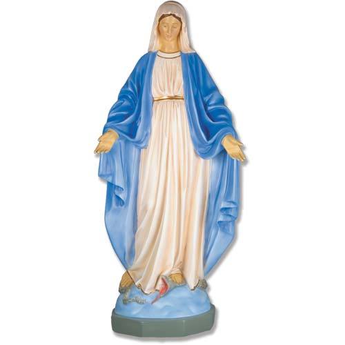 Mary-42 H Religious Sculpture - XoticBrands Home Decor
