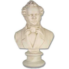 Schubert 17 H - Composers Busts - XoticBrands Home Decor