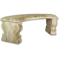 Curved Garden Bench 18 Garden Display - XoticBrands Home Decor