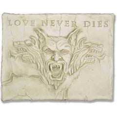 Love Never Dies Plaque Gargoyle Sculpture - XoticBrands Home Decor