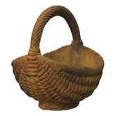 Flower Picking Basket Animal Garden Sculpture, Home Decor, XoticBrands, XoticBrands Home Decor
